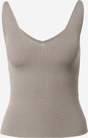 JDY Knitted Top 'NANNA' in Grey: front