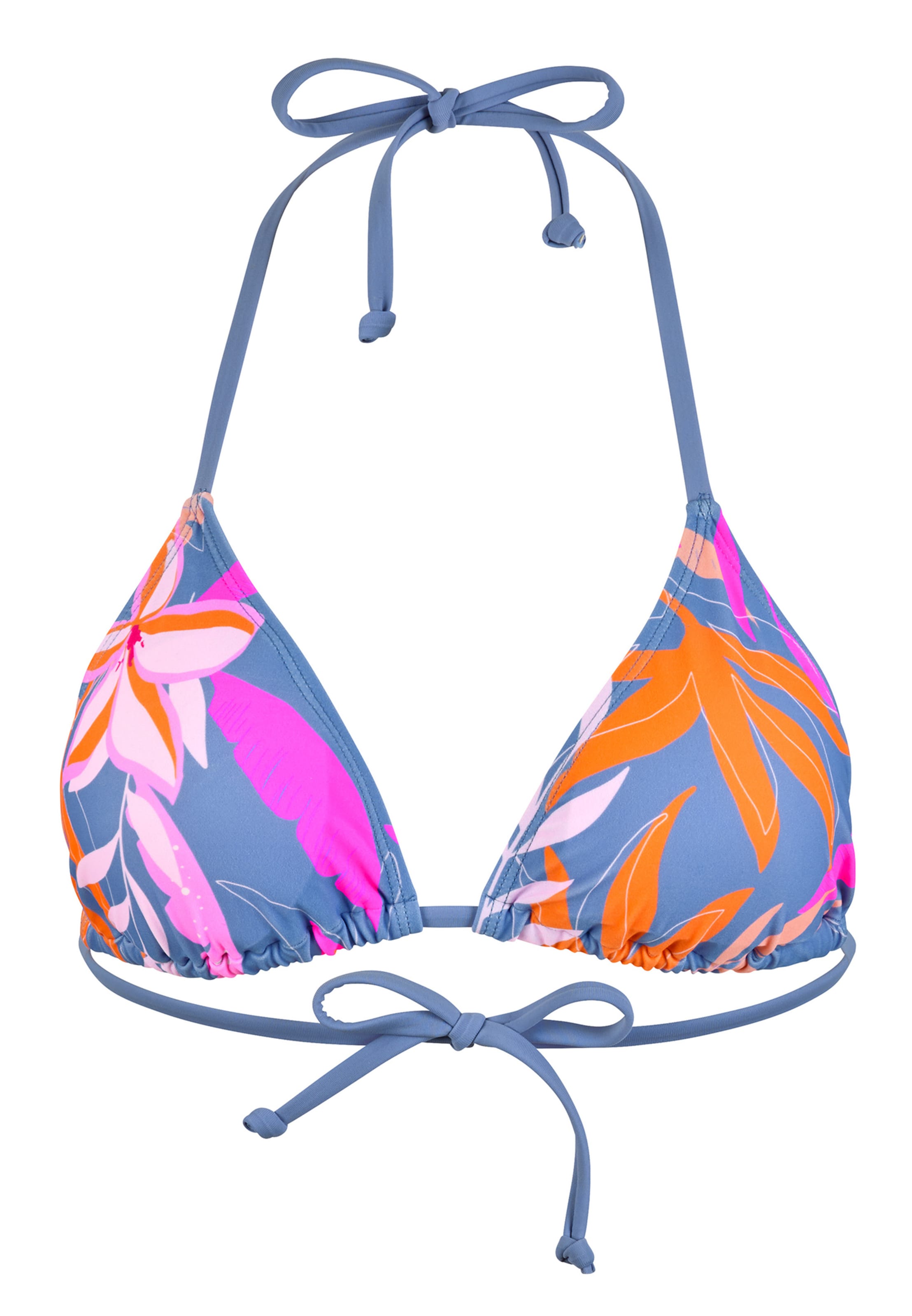 Hauts de bikini 'Tropical Flowers' BECO the world of aquasports en bleu : devant