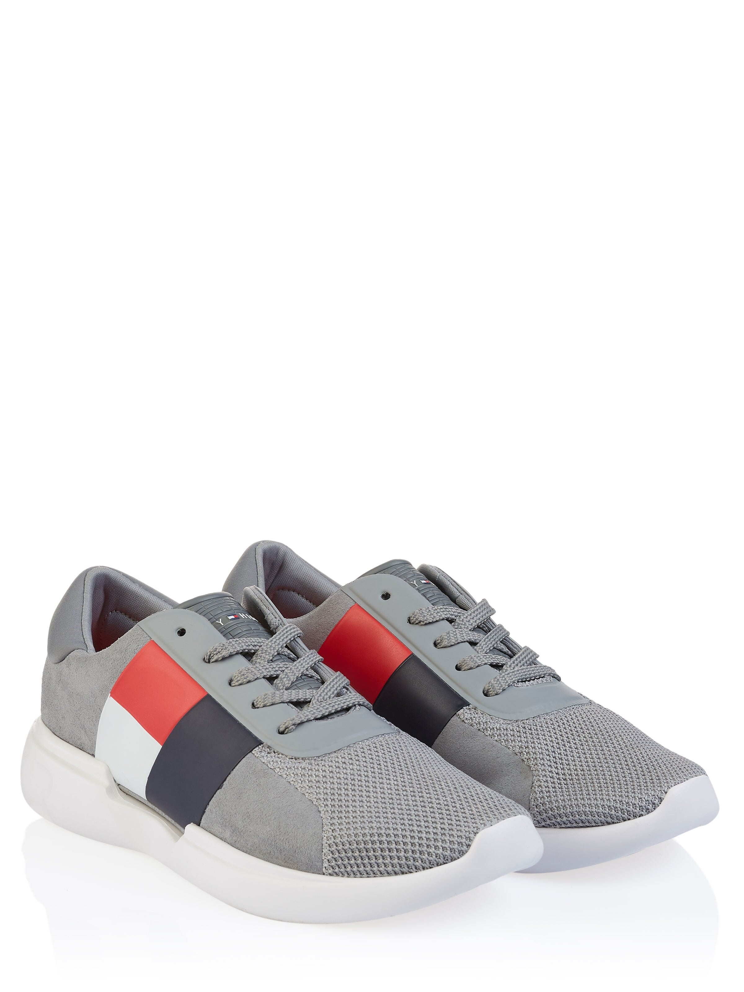 pilka TOMMY HILFIGER Sportbačiai be auliuko 'Tommy Hilfiger Schuhe'