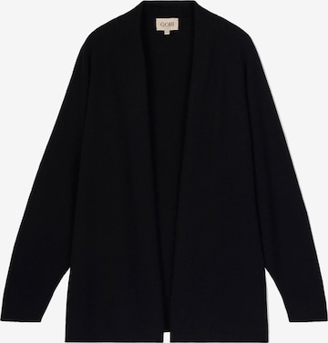 GOBI Cashmere - Cárdigan en negro: frente