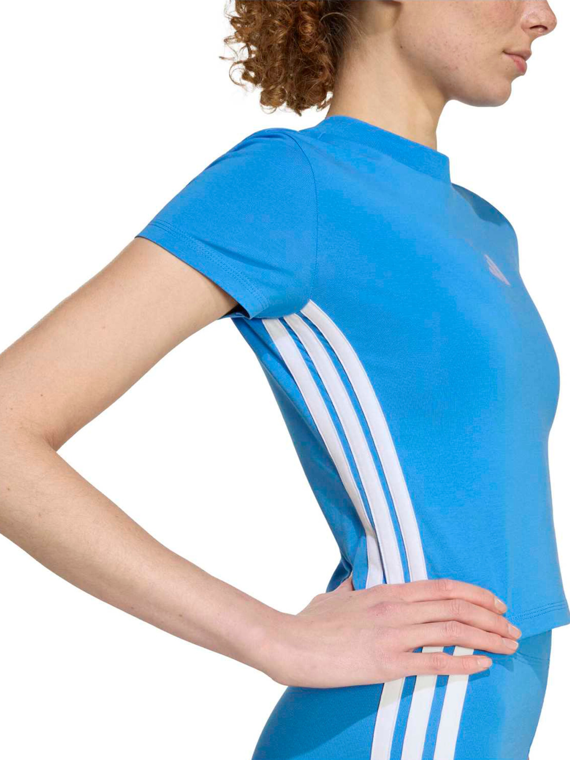 ADIDAS SPORTSWEAR Funktionsbluse 'Essentials' i blå