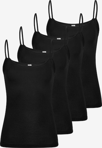 Nina von C. Undershirt 'Motion' in Black: front