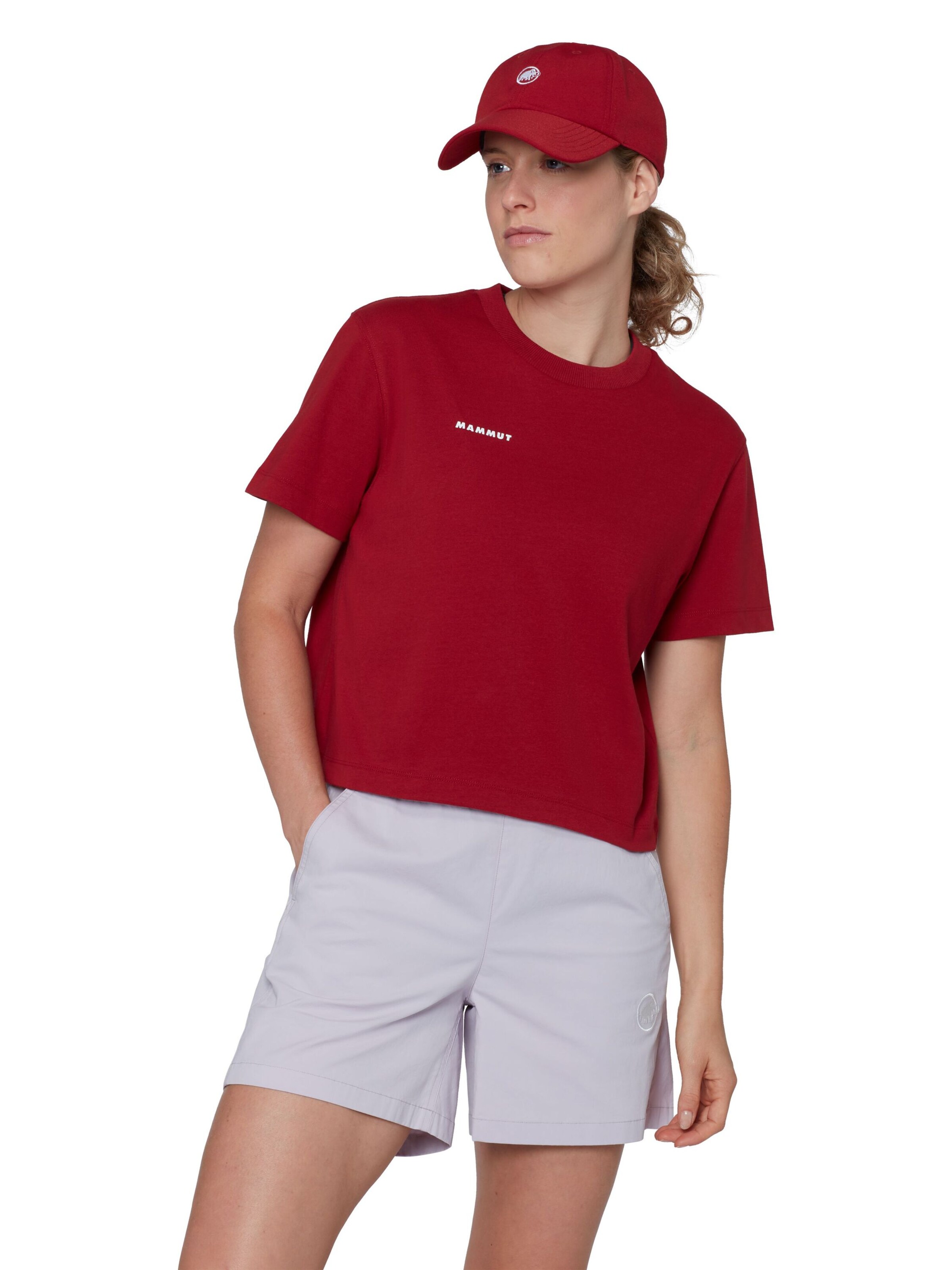 MAMMUT Performance Shirt in Red: front