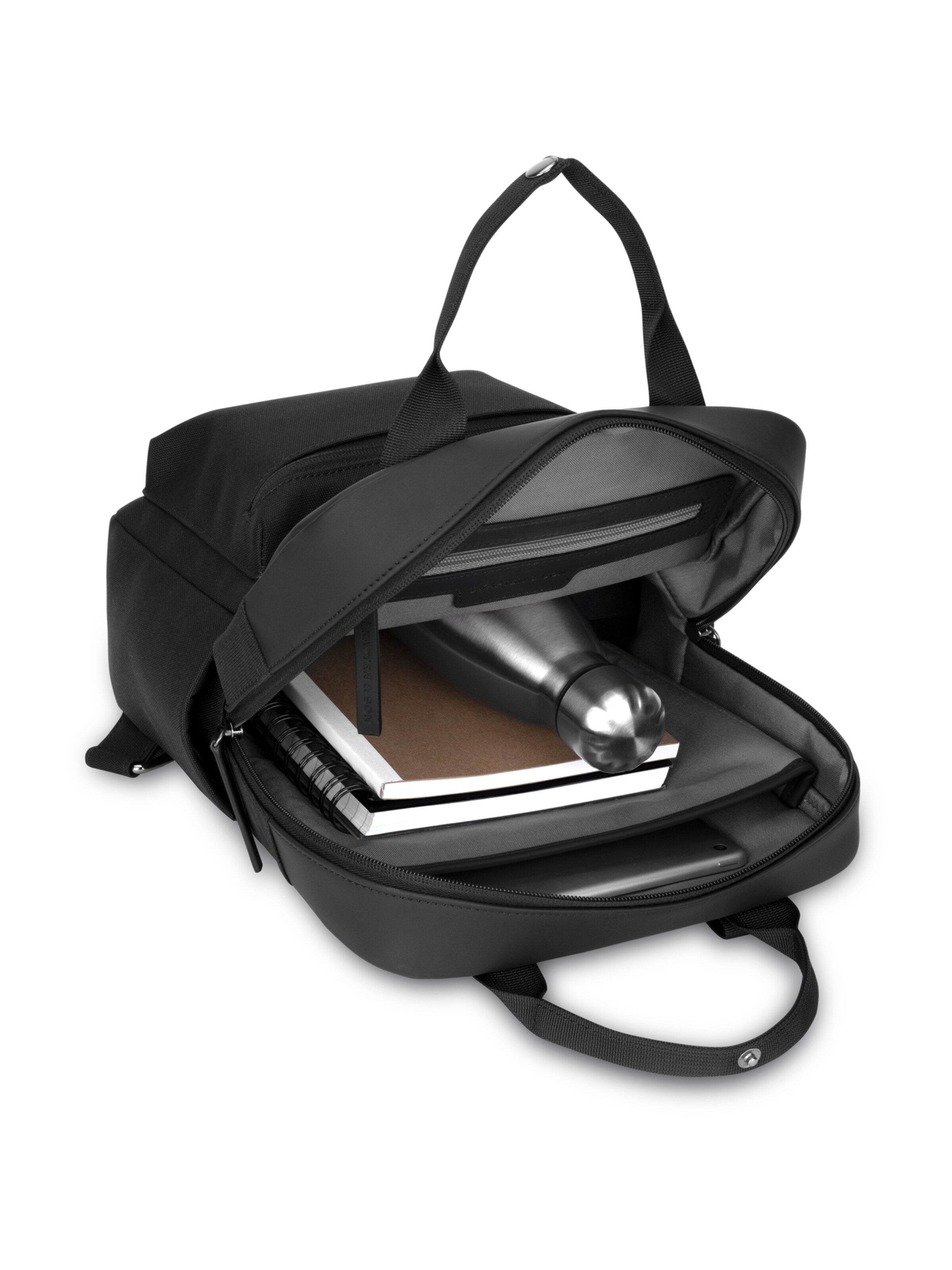 Kapten & Son Рюкзак 'Bergen Small All Black' в Черный