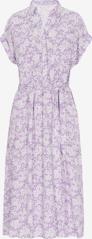 FELIPA Shirt dress 'Classic Look' in Purple: front
