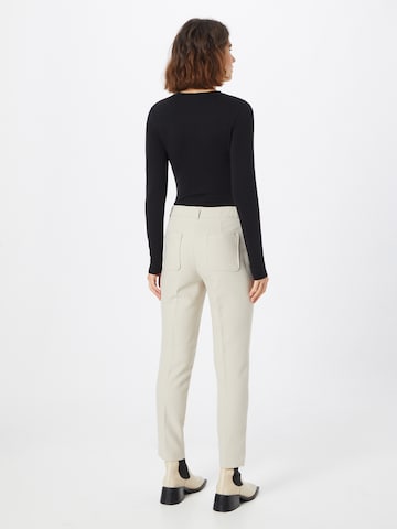 COMMA Regular Pleated Pants in Beige