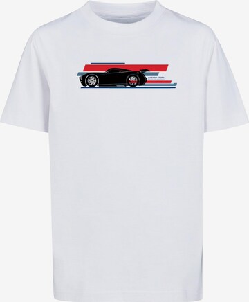 ABSOLUTE CULT Shirt 'Cars - Jackson Storm' in White: front