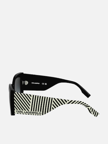 Karl Lagerfeld Zonnebril in Zwart
