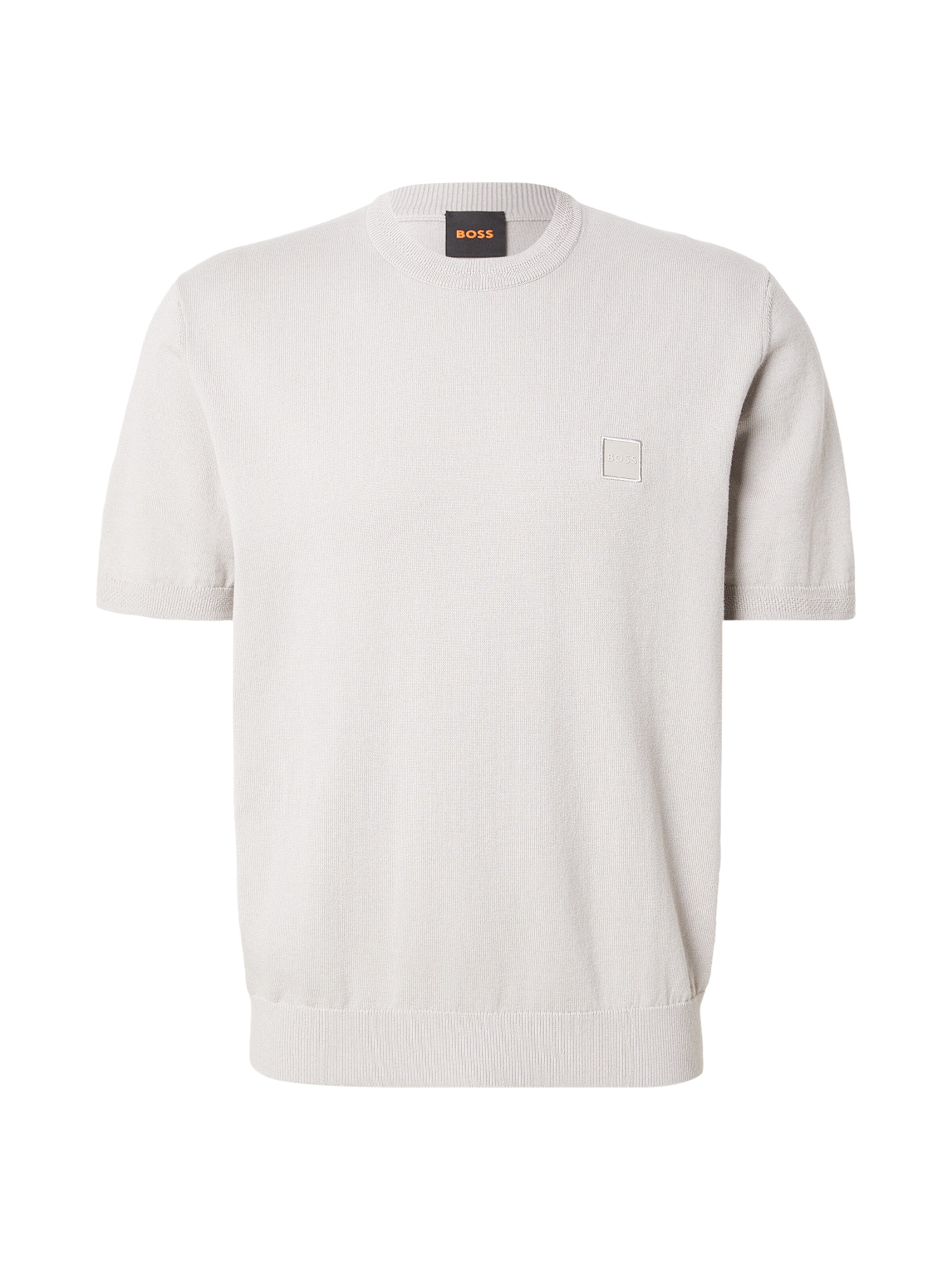 BOSS Пуловер 'Kanacho' в сиво: отпред