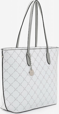 TAMARIS - Shopper 'Anastasia' em branco