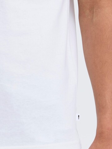 T-Shirt 'Bastian' !Solid en blanc