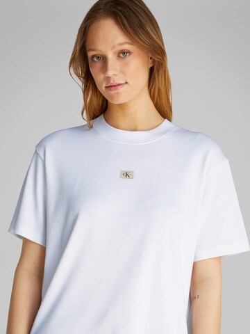 balts Calvin Klein Jeans T-Krekls