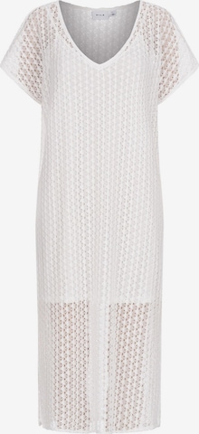 VILA Knit dress 'VIJulisa' in White: front