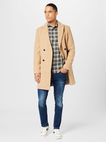 BURTON MENSWEAR LONDON Regular fit Overhemd in Groen