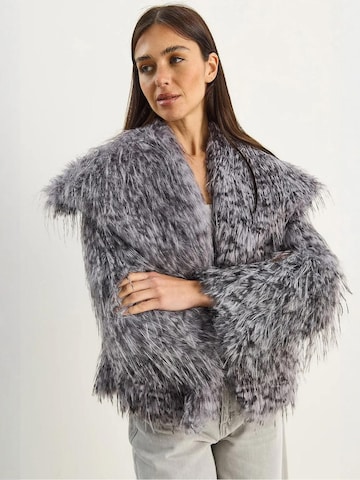 Manteau d’hiver Bianco Lucci en gris