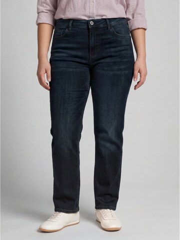 Tom Tailor Women + Regular Jeans in Blue: front