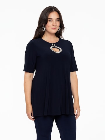 Yoek Tunic in Blue: front