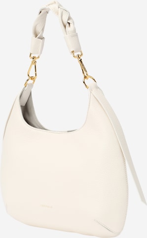 Coccinelle Shoulder Bag 'CHARIOT' in White: front