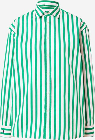 Polo Ralph Lauren Blouse in Groen: voorkant