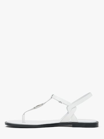 Infradito '010-3' di Estro in bianco