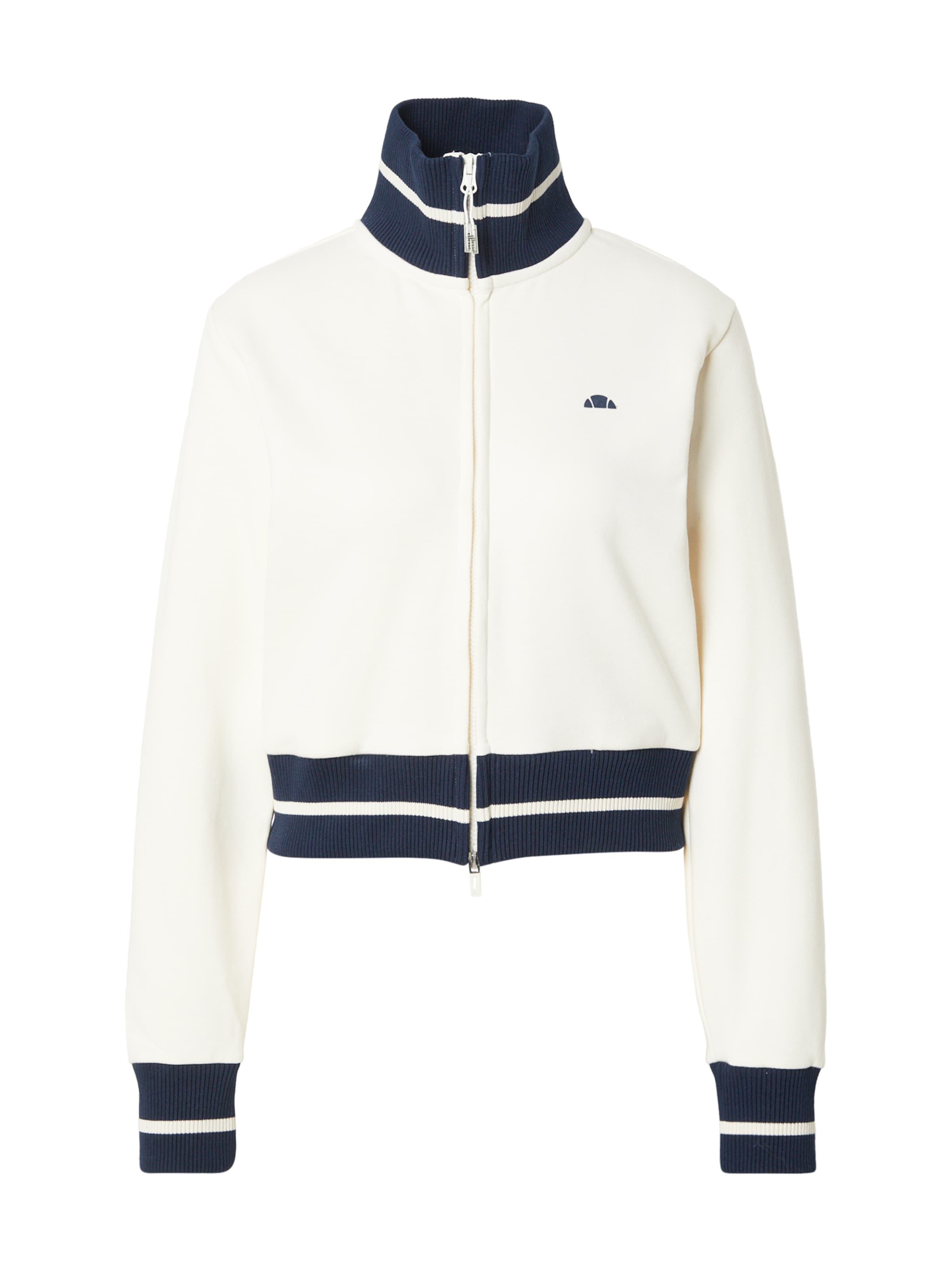 ELLESSE - Casaco em moletão 'Sanita' em branco: frente