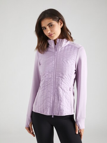 Veste de survêtement Polo Ralph Lauren en violet : devant