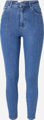 Abrand Skinny Jeans in Blue: front