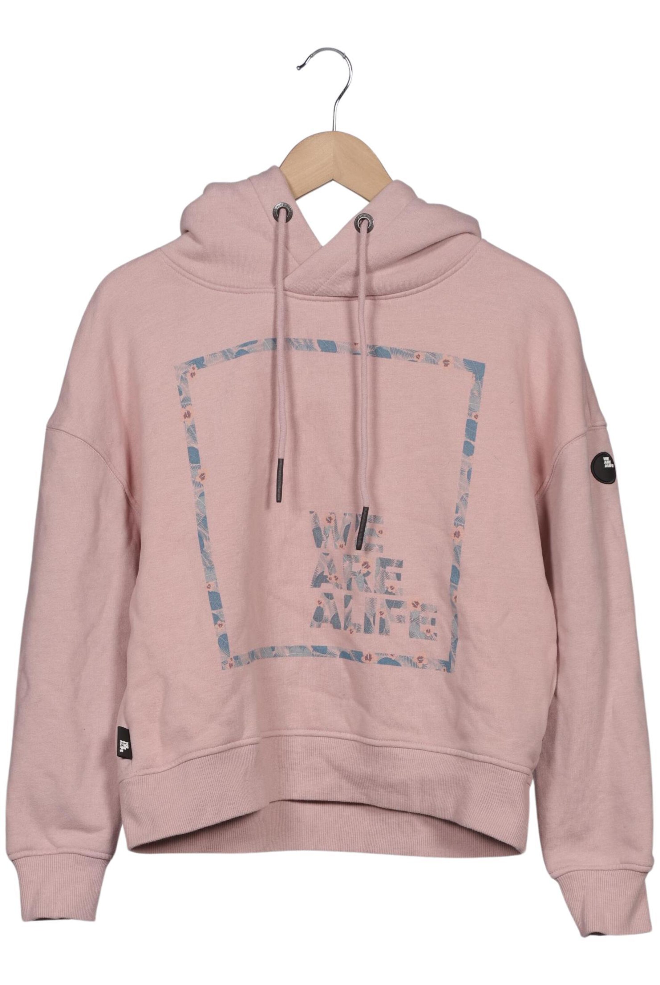alife & kickin Sweatshirt & Zip-Up Hoodie in XS in Pink: front