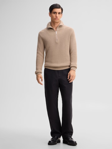 STRELLSON Loosefit Chino in Zwart