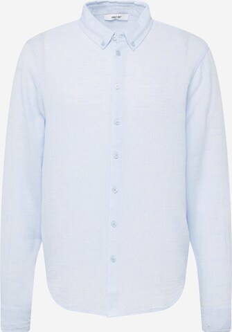 ABOUT YOU Regular fit Button Up Shirt 'Vince' in Blue: front