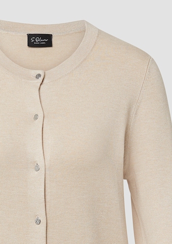 s.Oliver BLACK LABEL Knit cardigan in Beige