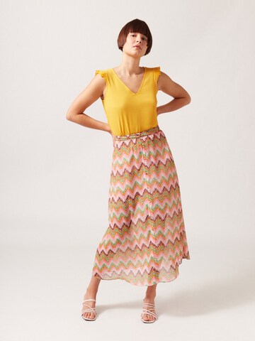 NAF NAF Skirt 'Travel' in Mixed colors