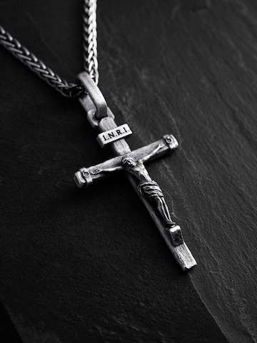 REYTEL Anhänger 'CRUCIFIXION of JESUS. INRI'‌‌‌‌‌ in Silber: Vorderseite
