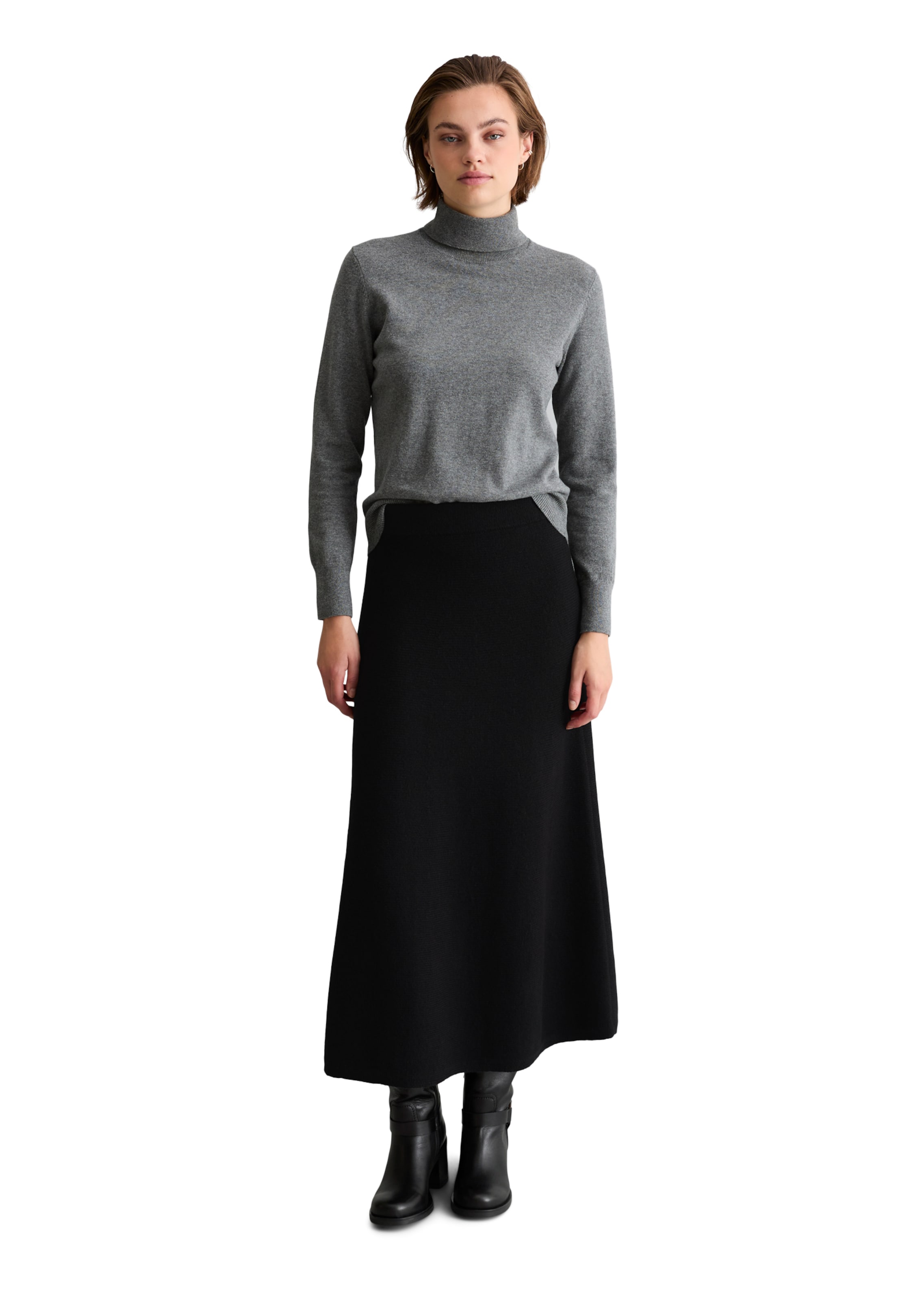Marc O'Polo DENIM Pullover in Grau: Vorderseite