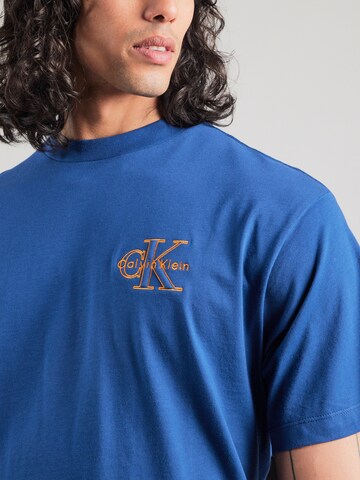 Calvin Klein Jeans Tričko – modrá