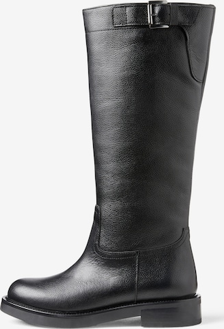 Bottes NEWD en noir : devant
