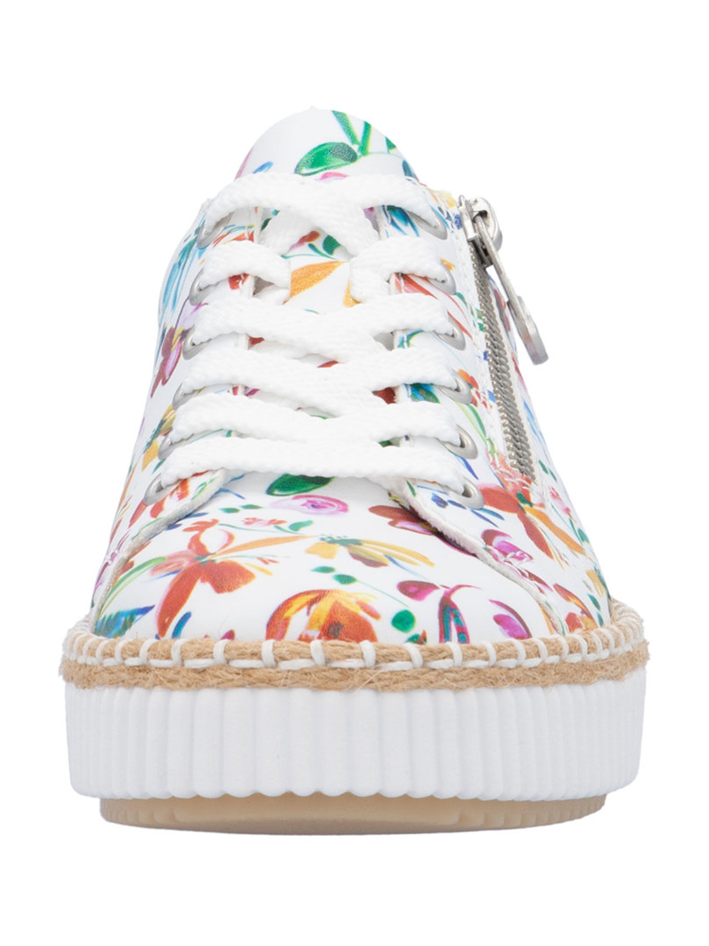 Rieker Ниски маратонки в бяло