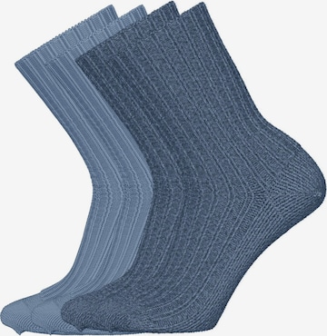 MUSTANG Socks in Blue: front