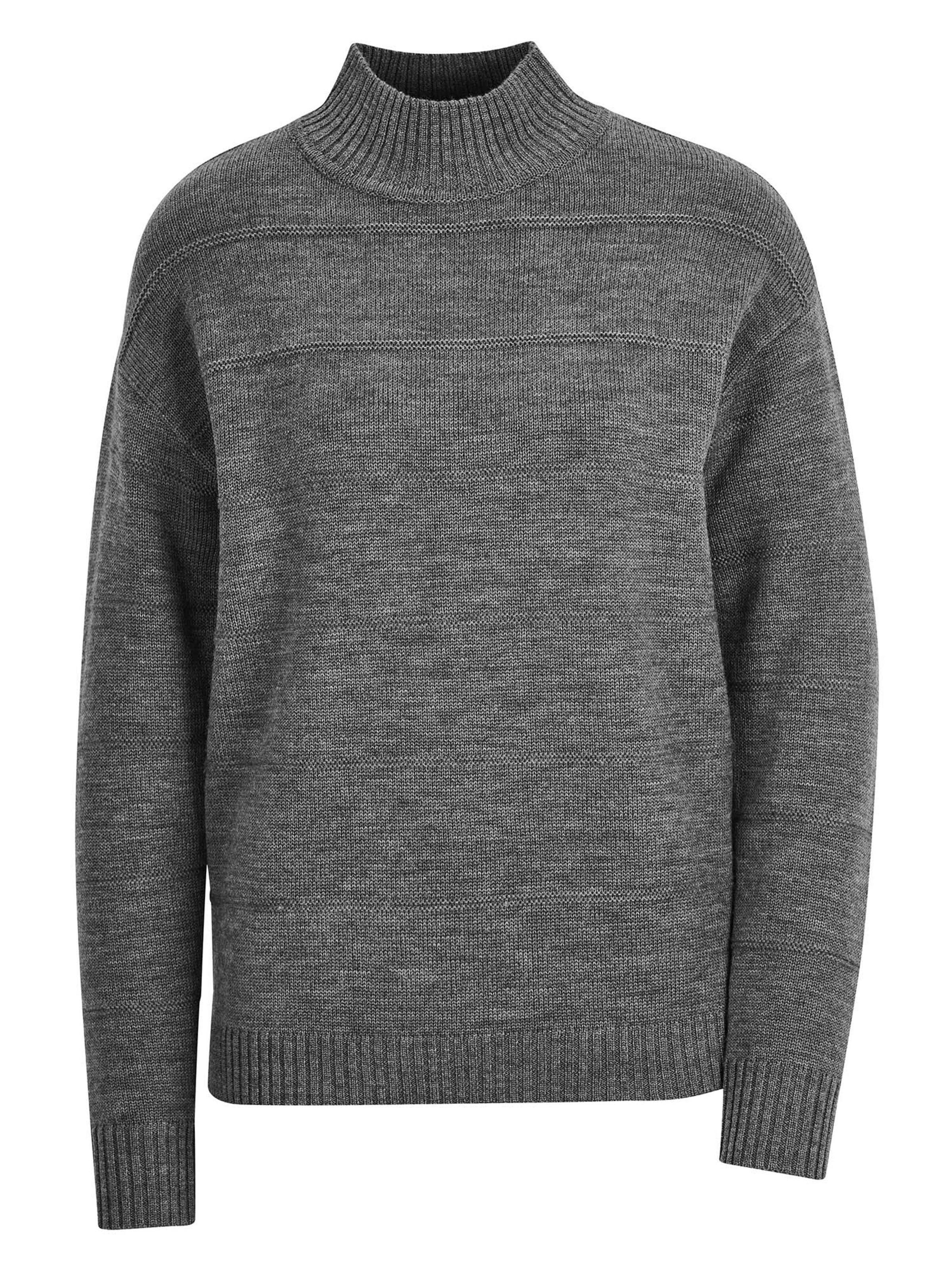 MADELEINE Pullover in Grau: Vorderseite