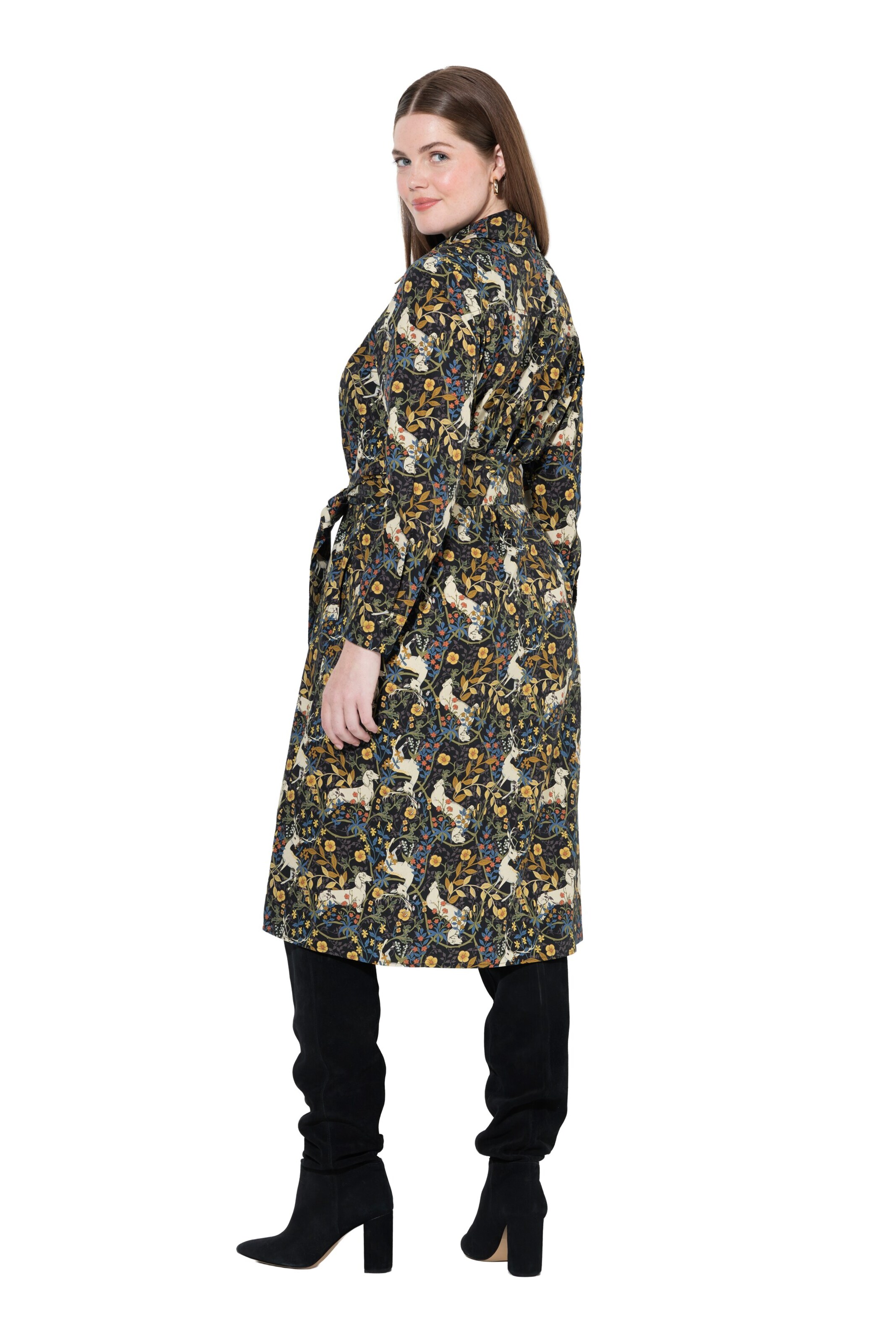 Ulla Popken Jurk in Gemengde kleuren