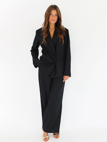 Honnête Atelier Regular Broek 'Lucie' in Blauw