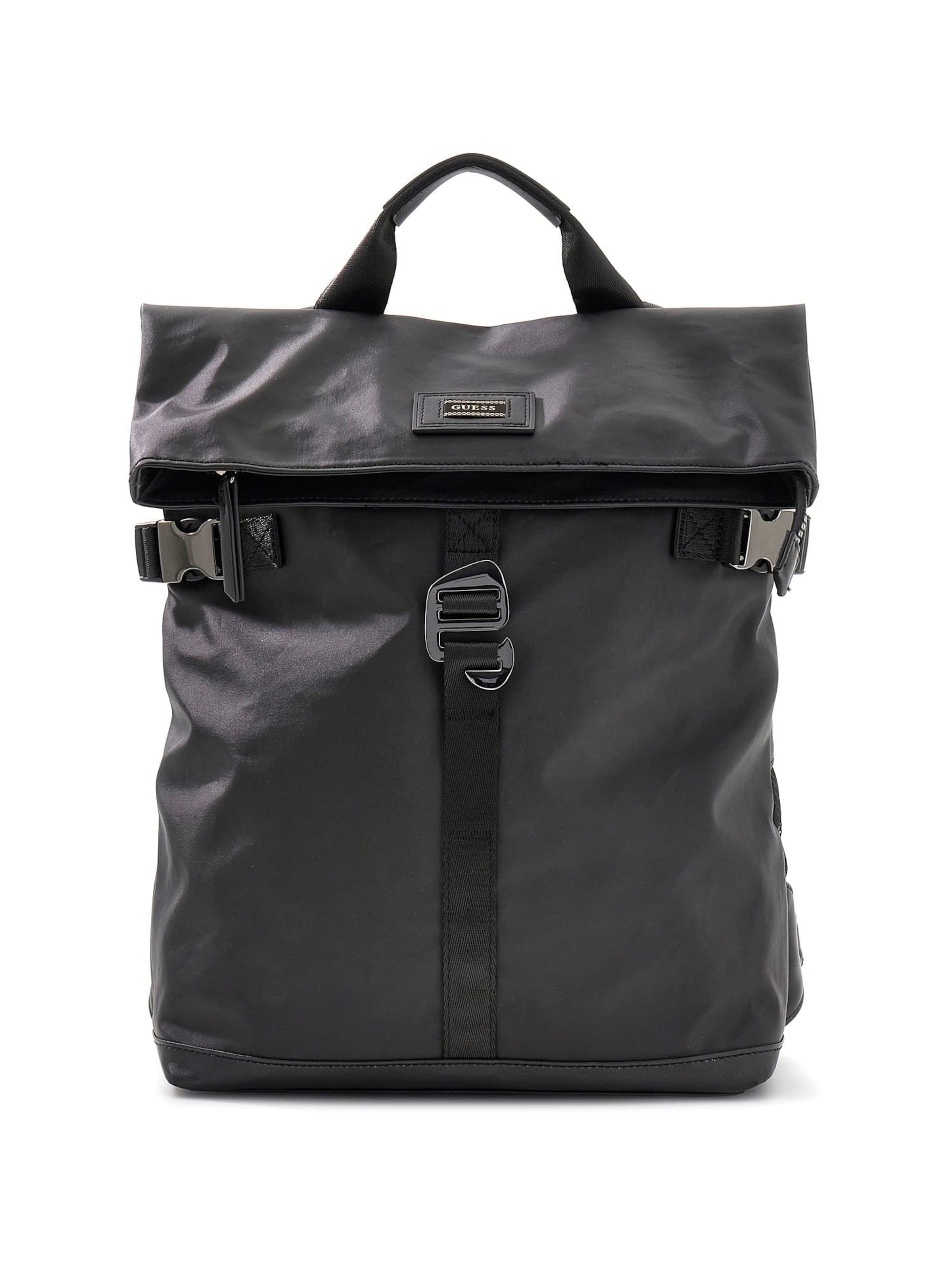 GUESS Backpack 'Arezzo' in Black: front