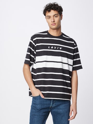 LEVI'S ® Póló 'Half Sleeve Tee' - szürke: elől