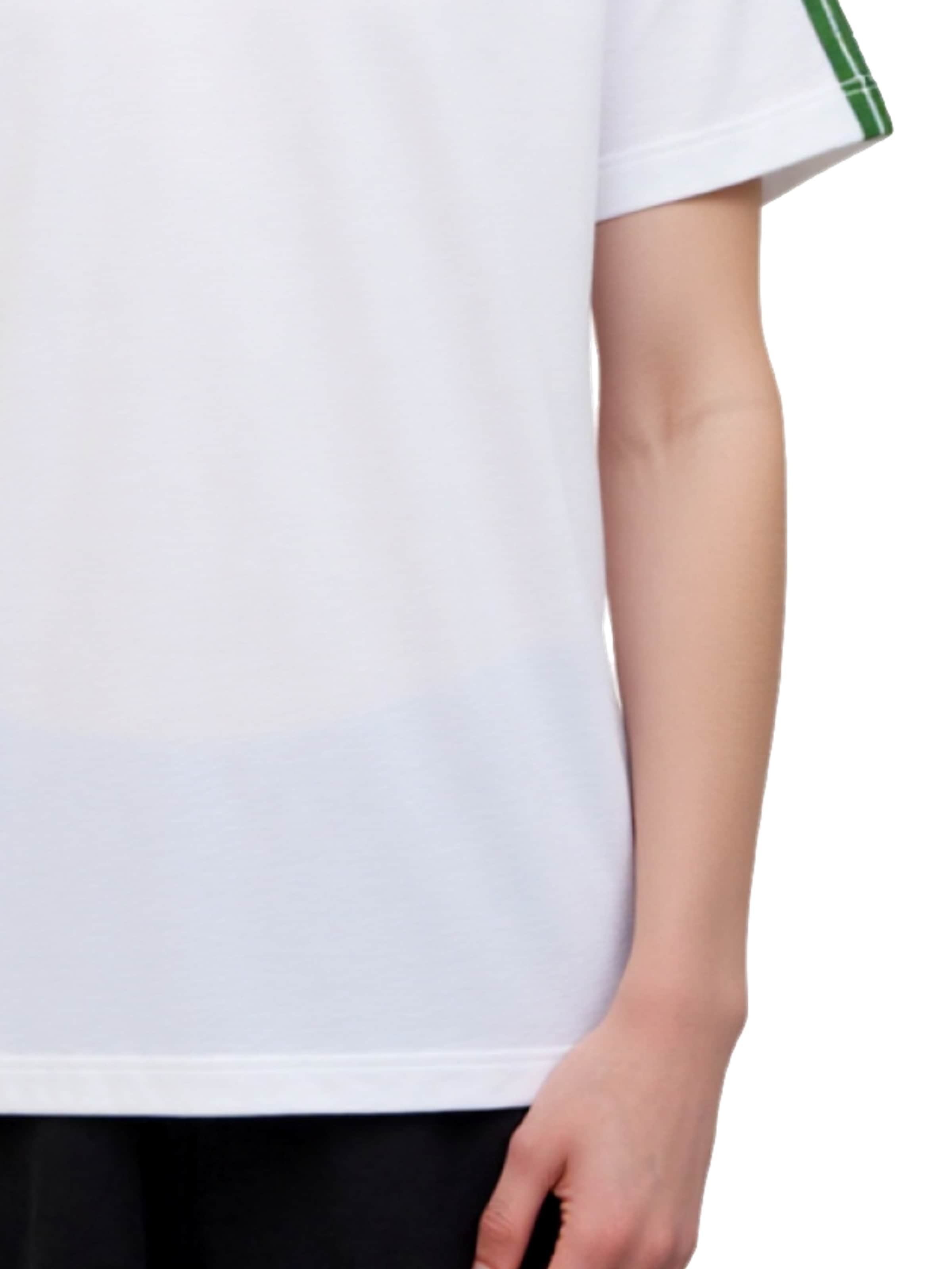 T-Shirt LACOSTE en blanc : devant