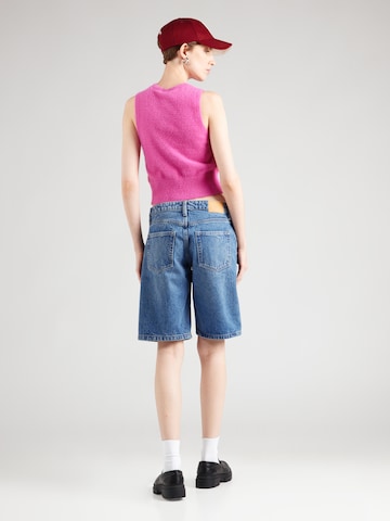 Monki Wide leg Jeans in Blue