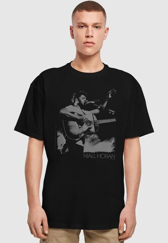 Merchcode - Camiseta 'Niall Horan' en negro: frente