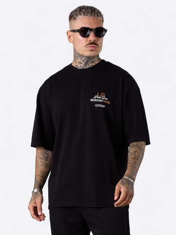 ESTEEM Shirt 'Sélection Privée' in Black: front