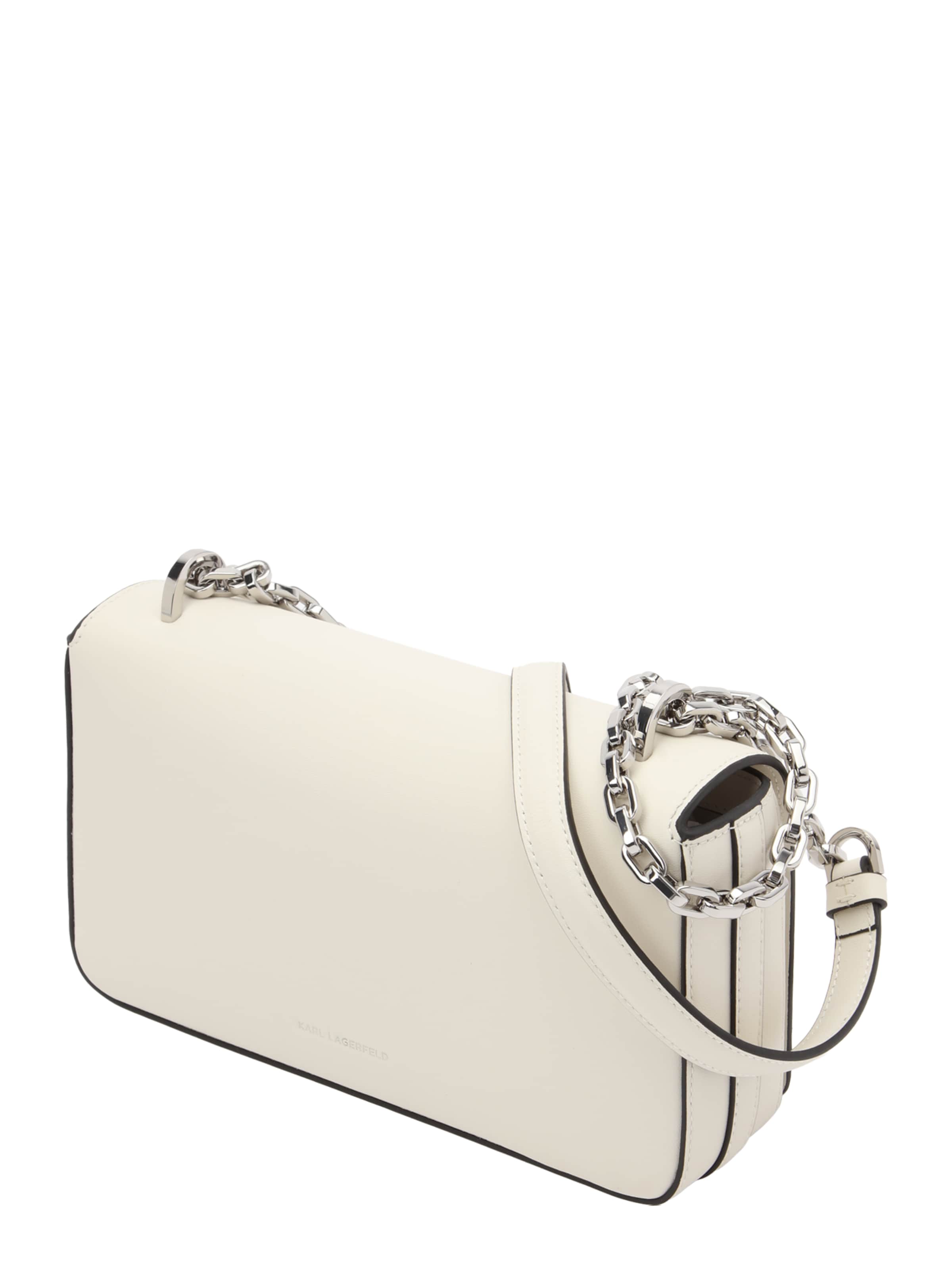 Karl Lagerfeld Чанта с презрамки в бяло