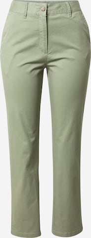 GANT - Calças chino em verde: frente