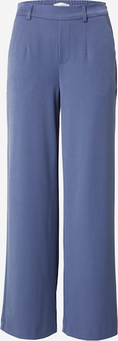 OBJECT Pleat-front trousers 'Lisa' in Blue: front
